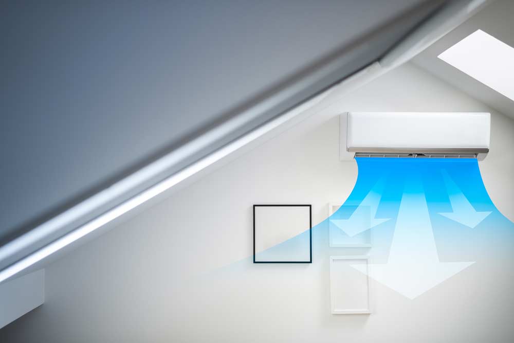 Dachgeschosswohnung kühlen (depositphotos.com)
