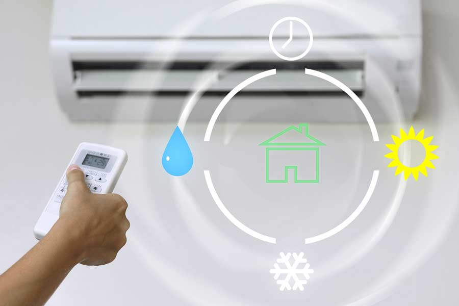 Smart Home Klimaanlage (de.depositphotos.com) Smart Home Klimaanlage (de.depositphotos.com)